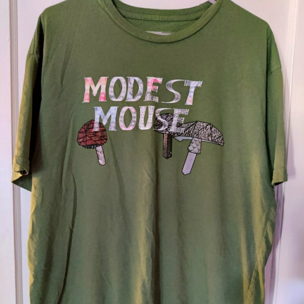 Modest Mouse mushroom tshirt
